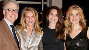 Hope Hicks with her father Paul Hicks, mother Caye Hicks and sister.