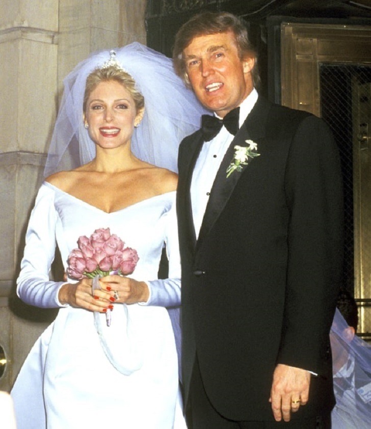 Donald Trump got married to Marla Maples after divorcing Ivana Trump. They had a long affair before their marriage.