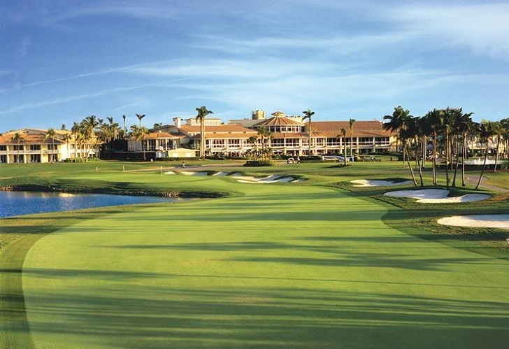 Donald Trump's golf course. Barack Obama was offered to play in this course for free.