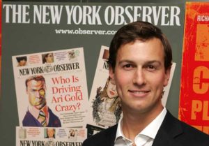 Jared kushner Newspaper publishing The New York Observer
