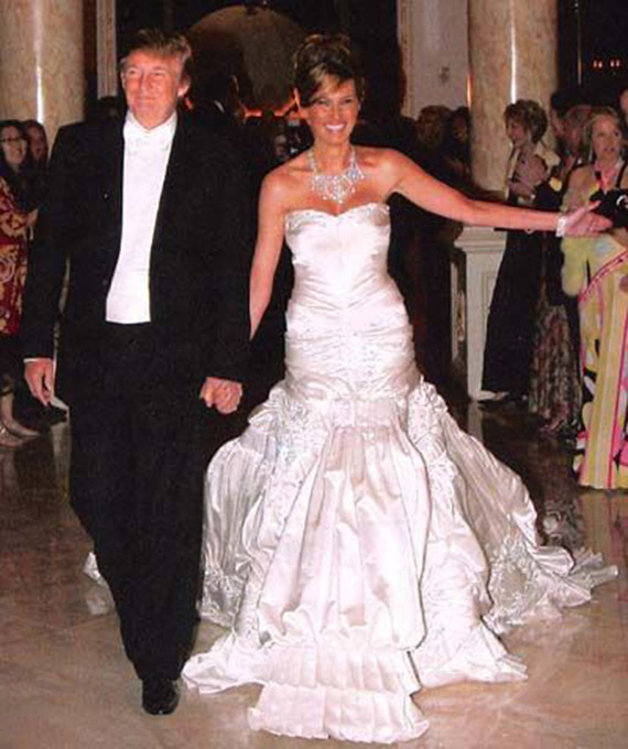 Melania Trump and Donald Trump wedding Gallery BiographyTree