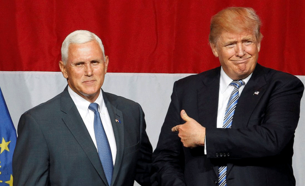 Image result for President Donald Trump and Vice President Mike Pence