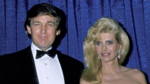 Ivana Trump and Donald Trump married each other but soon divorced because of his affair with Marla Maples.