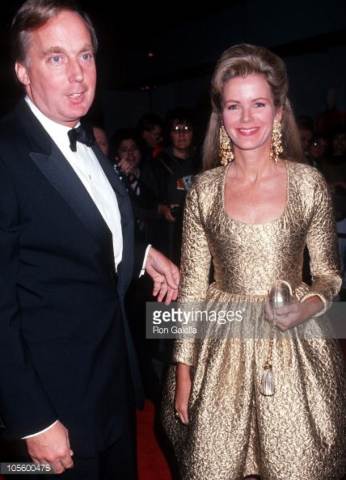 Robert Trump with his ex-wife Blaine Trump