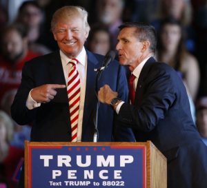 Michael Flynn was an active supporter of Donald Trump in his Presidential campaign.