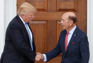 President Donald Trump hired Wilbur Ross as the US Secretary of Commerce.