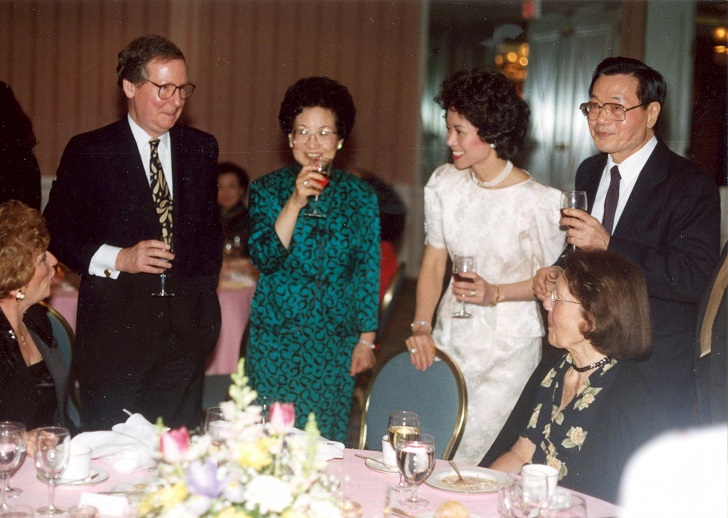 Elaine Chao in a private party.
