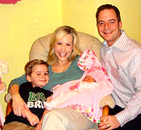 Reince Preibus with his wife and children.