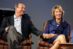 Betsy DeVos is married to Dick DeVos since 1980.