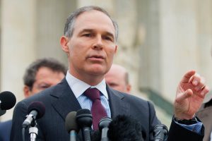 Scott Pruitt is hired by President Donald Trump