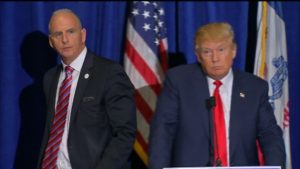 Keith Schiller is the personal bodyguard of Donald Trump.