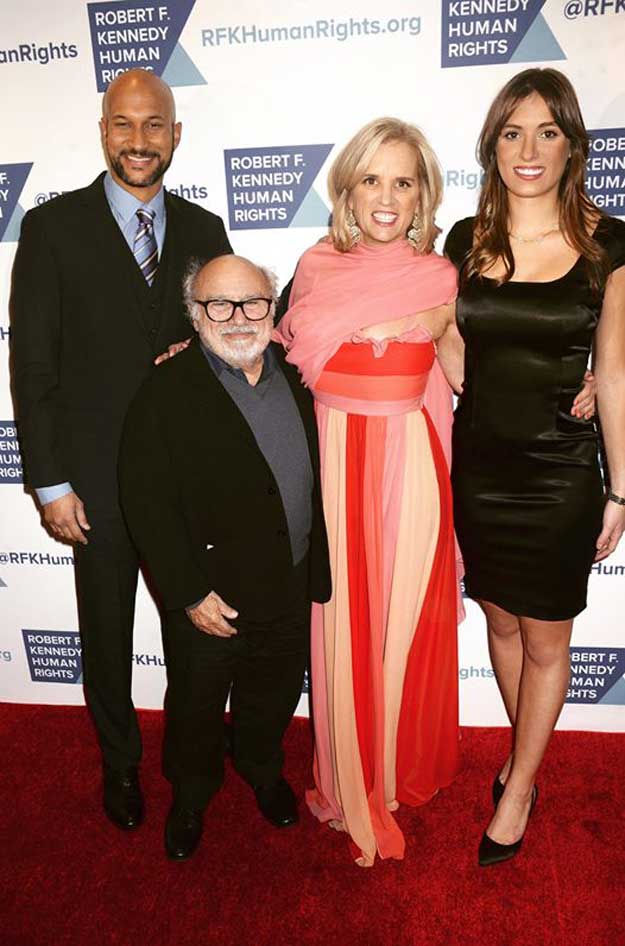 Mariah Cuomo with her mother and friends.