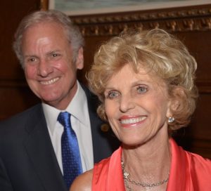 Peggy McMaster with her husband Henry McMaster.