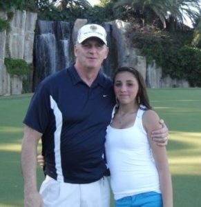 Keith Schiller with his daughter Natalie Schiller.