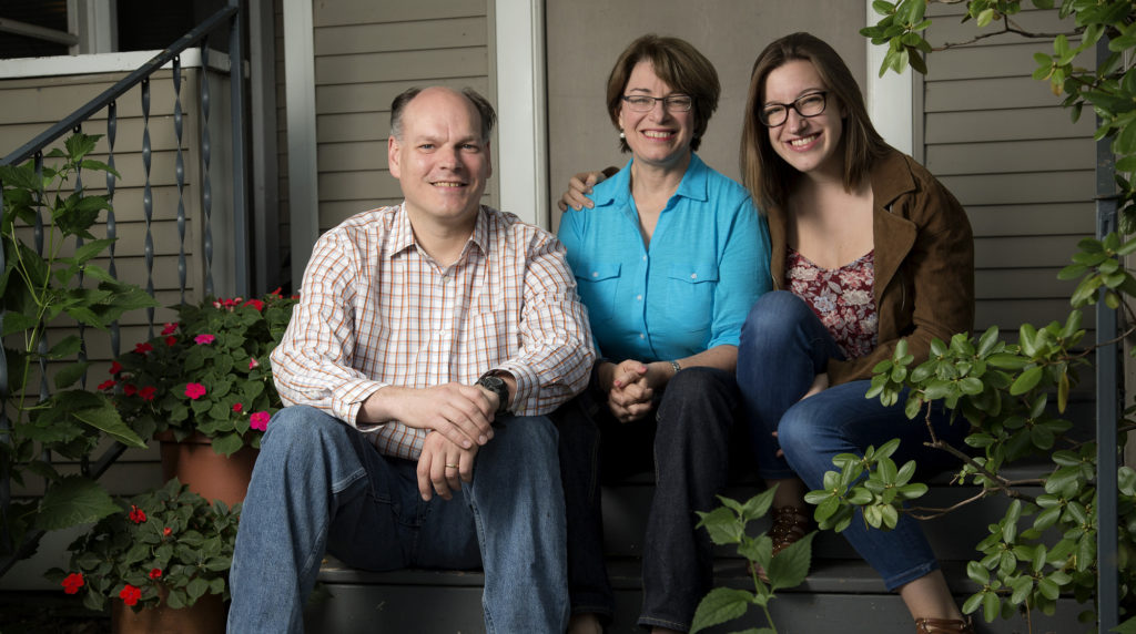 Amy Klobuchar is married to John Bessler since 1993. The couple has a child named Abigail Bessler.