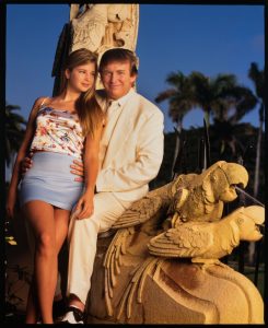 Donald Trump and his daughter Ivanka Trump, Mar-a-Lago, Palm Beach, Florida 1996.
