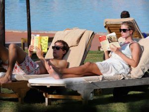 Ivanka Trump,the daughter of Ivana and Donald Trump, on holiday with her husband Jared Kushner.