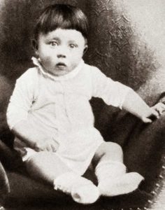 Photo of Hitler as a child.