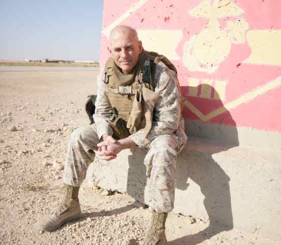 John F. Kelly in Iraq, as The United States Marine Corps