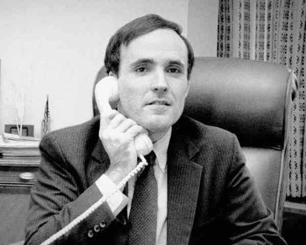 Rudy Giuliani during the 1980s.